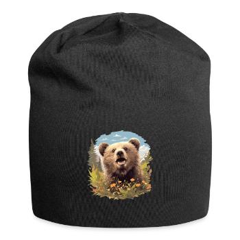 grizzly bears Grizzly bear - Jersey Beanie - black - Front