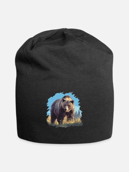 grizzly bears Grizzly bear - Jersey Beanie - black