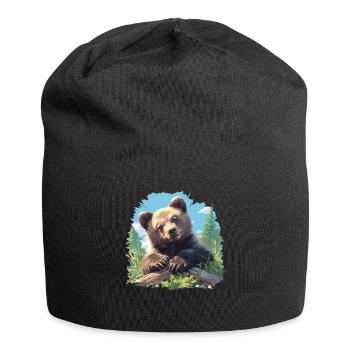 grizzly bears Grizzly bear - Jersey Beanie - black - Front