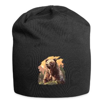 grizzly bears Grizzly bear - Jersey Beanie - black - Front
