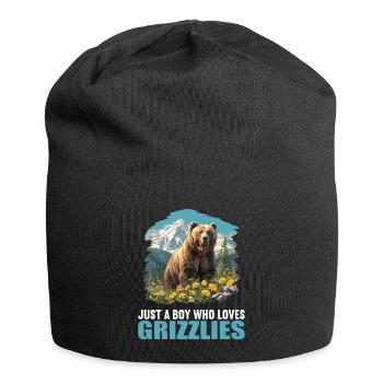 grizzly bears Grizzly bear - Jersey Beanie - black - Front
