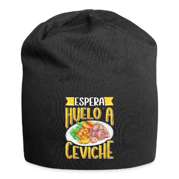 Seafood Peruvian Ceviche - Jersey-Beanie - Schwarz - Vorne