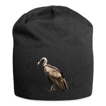 Geier - Jersey-Beanie - Schwarz - Vorne