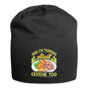 Seafood Peruvian Ceviche - Jersey-Beanie - Schwarz - Vorne