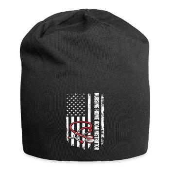 Nursing Home Administrators - Jersey Beanie - black - Front