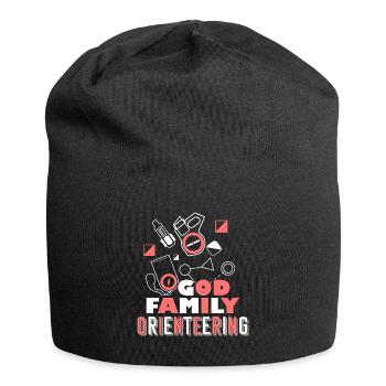 Orienteering God Family Orienteering - Jersey Beanie - black - Front