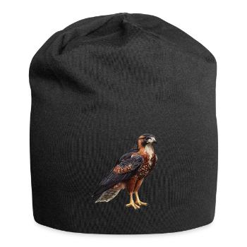 Faucon Faucon - Bonnet en jersey - noir - Devant