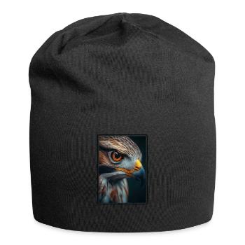 Faucon Faucon - Bonnet en jersey - noir - Devant