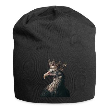 Geier - Jersey-Beanie - Schwarz - Vorne