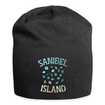 La vie est meilleure sur l’île de Sanibel - Bonnet en jersey - noir - Devant