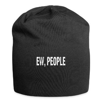 Ew People - Jersey-Beanie - Schwarz - Vorne