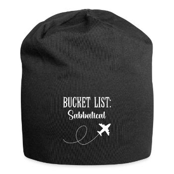 Bucket List: Sabbatical - Jersey-Beanie - Schwarz - Vorne