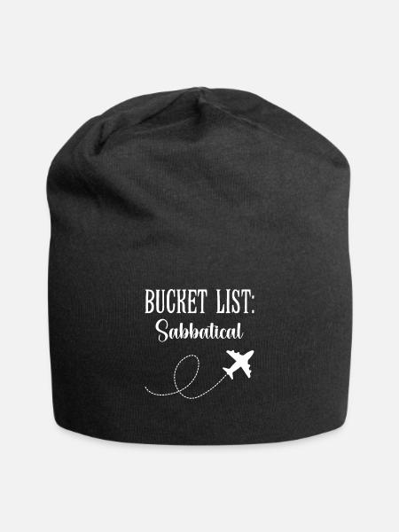 Bucket List: Sabbatical - Jersey Beanie - black