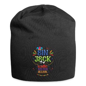 Carnival A Jeck rarely comes alone - Jersey Beanie - black - Front