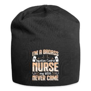 Caregiver Infection Control - Jersey Beanie - black - Front