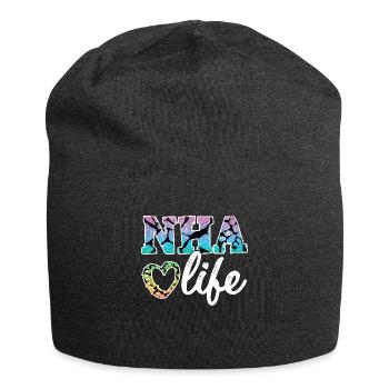 Life as a nursing home administrator - Jersey Beanie - charcoal grey - Front