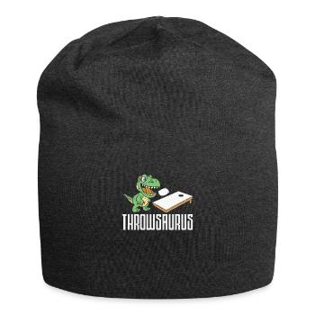 Cadeau amusant de joueur de cornhole - Bonnet en jersey - charbon - Devant