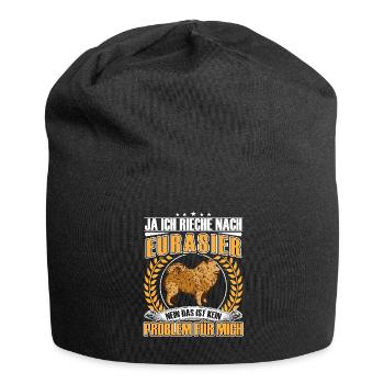 Odeur d’Eurasier Spitz Eurasien - Bonnet en jersey - noir - Devant