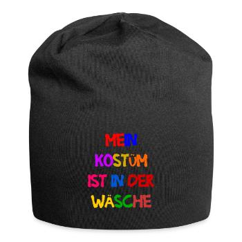 Carnival Costume Women's Gift Carnival Carnival - Jersey Beanie - black - Front