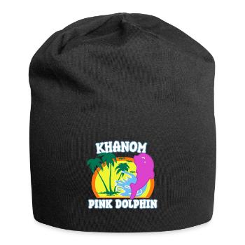 Armoire de vacances pour les vacances à Khanom en Thaïlande - Bonnet en jersey - noir - Devant