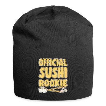 Japanese Food Lover Official Sushi Rooklie - Jersey-Beanie - Schwarz - Vorne