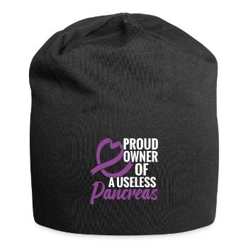 Stolzer Besitzer Einer Nutzlosen - Jersey-Beanie - Schwarz - Vorne