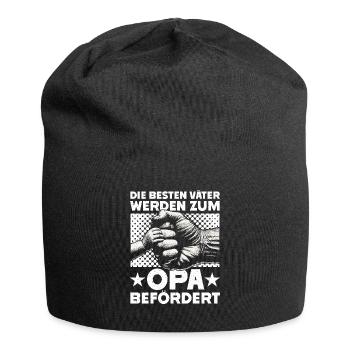 Grandpa, Grandpa, Grandpa, Grandpapa - Jersey Beanie - black - Front
