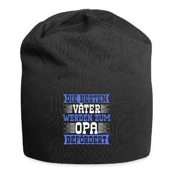 Grandpa, Grandpa, Grandpa, Grandpapa - Jersey Beanie - black - Front
