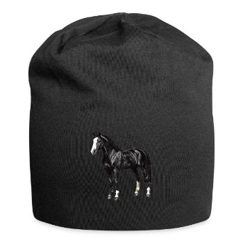 Chevaux Cheval - Bonnet en jersey - noir - Devant