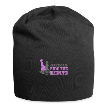 Handicapped Empowerment Illustration for - Jersey Beanie - black - Front
