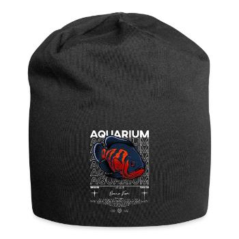 Oscar Fish Monster Fish Keeper Streetwear - Jersey Beanie - black - Front