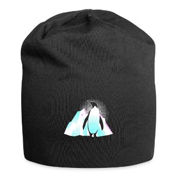 Pingouin - Bonnet en jersey - noir - Devant