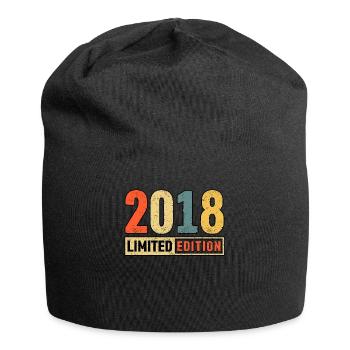 Edition Limitée 2018 - Bonnet en jersey - noir - Devant