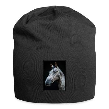 Chevaux Cheval - Bonnet en jersey - noir - Devant