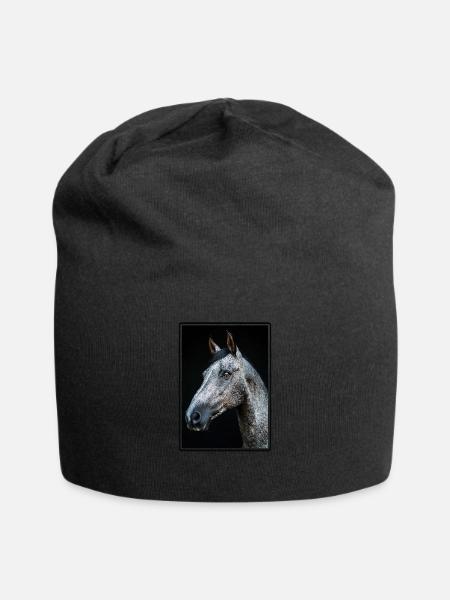Chevaux Cheval - Bonnet en jersey - noir