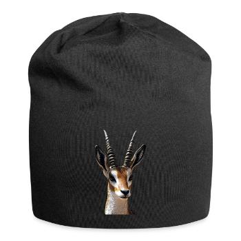 Antelope, Kudu, Gazelle, Africa, Serengeti, Antelope - Jersey Beanie - black - Front