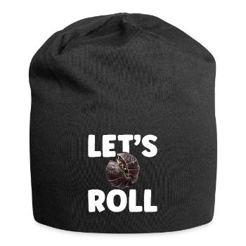 Isopode Propriétaire Let ́s roll Entomologiste Rollie Pollie - Bonnet en jersey - noir - Devant
