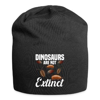 Rollie Pollie Dinosaur Lover Entomologist Pill Bug - Jersey-Beanie - Schwarz - Vorne
