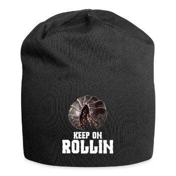 Entomologist Keep on rollin Insect Owner Rollie - Jersey-Beanie - Schwarz - Vorne