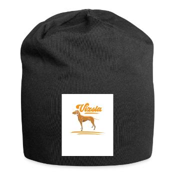 I belong to the Magyar Vizsla pointing dog - Jersey Beanie - black - Front
