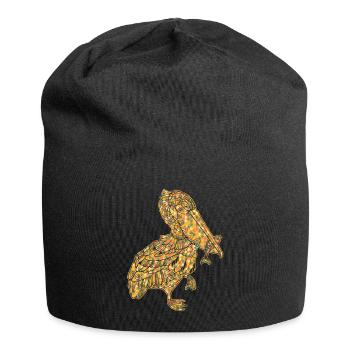 Pelican Geometric - Jersey Beanie - black - Front