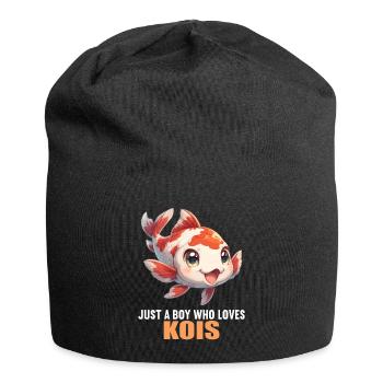 Koi Koi Carpe - Bonnet en jersey - noir - Devant