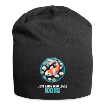 Koi Koi Carpe - Bonnet en jersey - noir - Devant