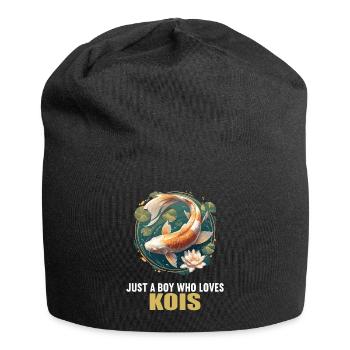 Koi Koi Carpe - Bonnet en jersey - noir - Devant