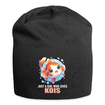 Koi Koi Carp - Jersey Beanie - black - Front
