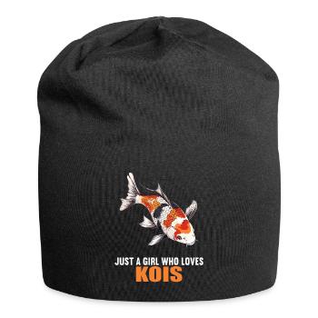 Koi Koi Carp - Jersey Beanie - black - Front