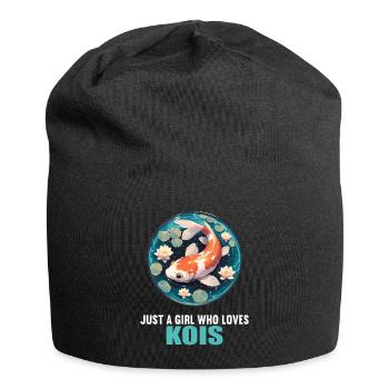 Koi Koi Carp - Jersey Beanie - black - Front