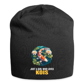 Koi Koi Carp - Jersey Beanie - black - Front
