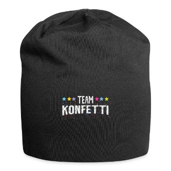 Carnival Team Confetti Colorful Carnival Fun Celebrate - Jersey Beanie - black - Front