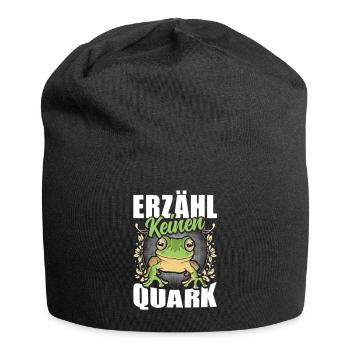 Froschkostüm Karneval ERZÄHL KEINEN QUARK Lustig - Jersey-Beanie - Schwarz - Vorne